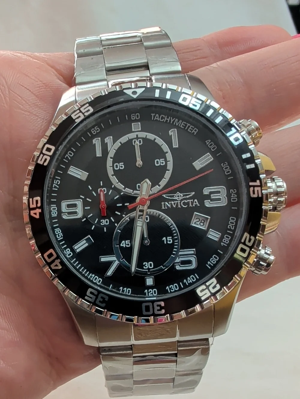 NWT/NIB Invicta Specialty Chronograph Stainless Steel Men's Watch 14875